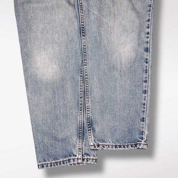 Vintage Levi’s 550 Relaxed Fit Jeans Tapered Leg Denim Light Wash Size 10 Short - Picture 6 of 8